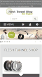 Mobile Screenshot of flesh-tunnel-shop.com